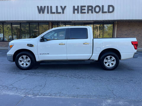2017 Nissan Titan for sale at Willy Herold Automotive in Columbus GA