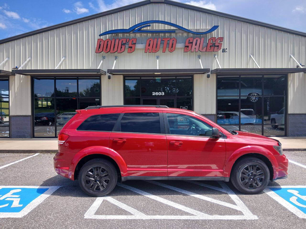 Red 2016 Dodge Journey SE SE 4dr SUV 1
