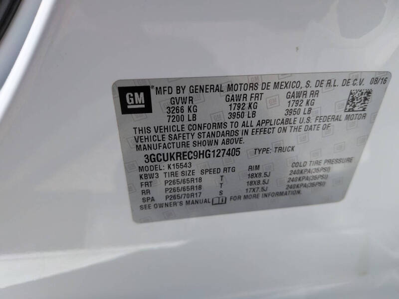 2017 Chevrolet Silverado 1500 LT