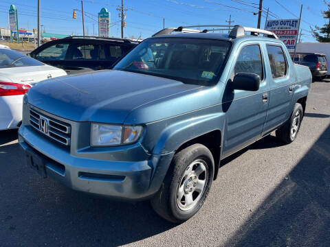 2006 Honda Ridgeline for sale at Auto Outlet of Ewing in Ewing NJ