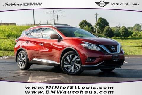 2016 Nissan Murano for sale at Autohaus Group of St. Louis MO - 3015 South Hanley Road Lot in Saint Louis MO