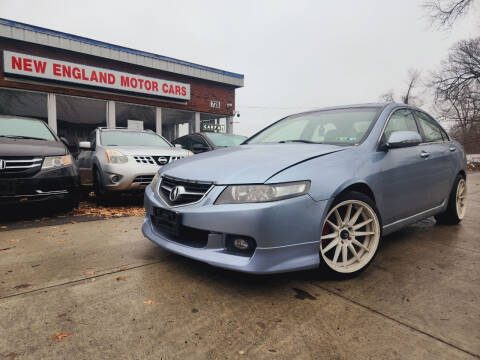 2004 Acura TSX for sale at New England Motor Cars in Springfield MA