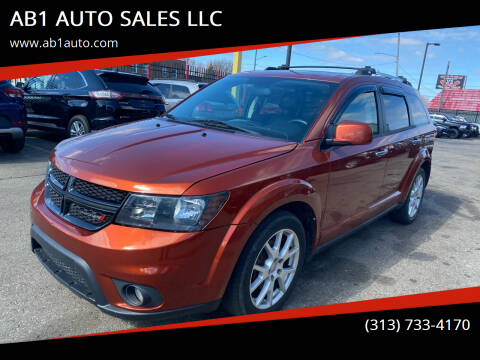 2012 Dodge Journey for sale at AB1 AUTO SALES LLC in Detroit MI