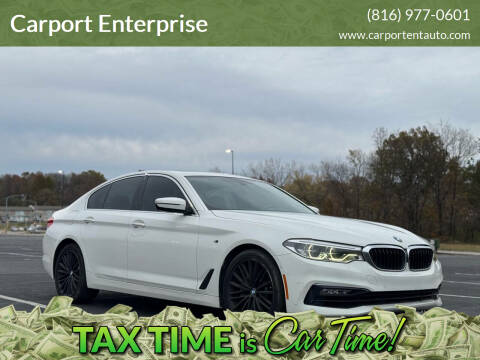 2017 BMW 5 Series for sale at Carport Enterprise - 6420 State Ave in Kansas City KS