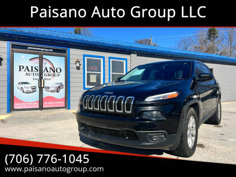 2015 Jeep Cherokee for sale at Paisano Auto Group LLC in Cornelia GA