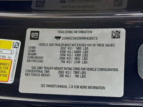 2024 Chevrolet Tahoe Premier