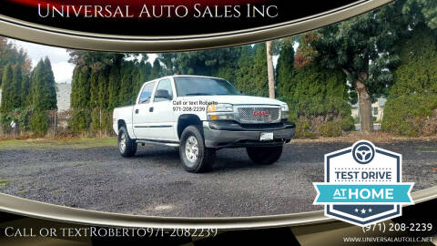 2006 GMC Sierra 1500 for sale at Universal Auto Sales Inc in Salem OR