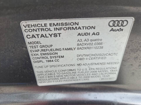 2008 Audi A3 2.0T