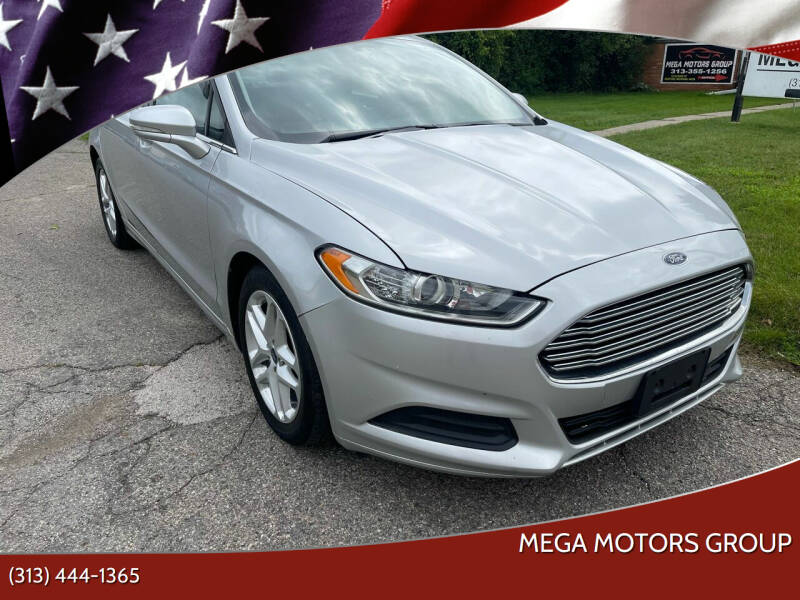 2016 Ford Fusion for sale at MEGA MOTORS GROUP in Redford MI