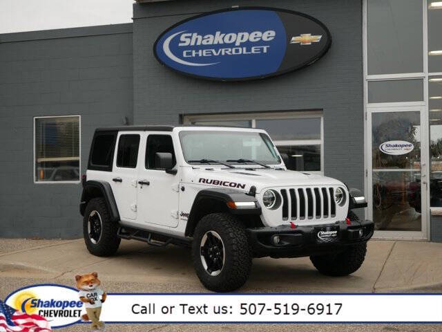 2021 Jeep Wrangler Unlimited for sale at SHAKOPEE CHEVROLET in Shakopee MN