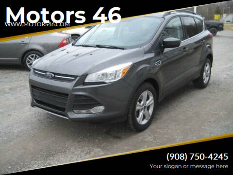 2016 Ford Escape for sale at Motors 46 in Belvidere NJ