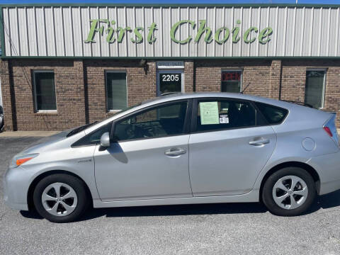 2012 Toyota Prius for sale at First Choice Auto in Greenville SC