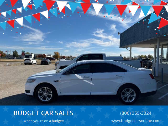 2017 Ford Taurus for sale at BUDGET CAR SALES in Amarillo TX
