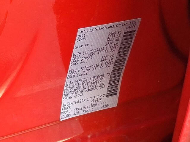 2024 Nissan Titan XD