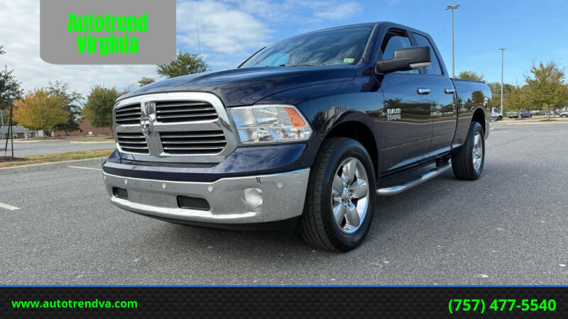 2017 RAM 1500 for sale at Autotrend Virginia in Virginia Beach VA