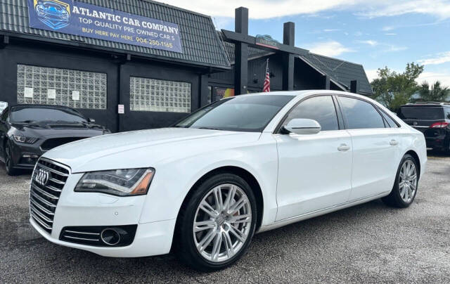 2012 Audi A8 L for sale at Atlantic Car Company in Jacksonville, FL