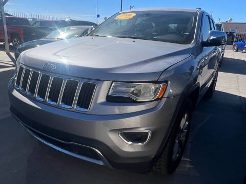 2016 Jeep Grand Cherokee for sale at Hugo Motors INC in El Paso TX