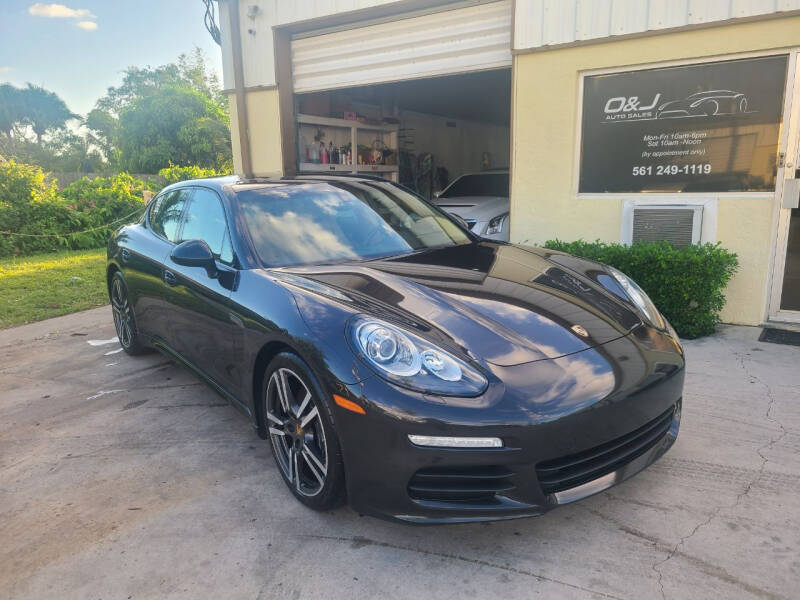 2016 Porsche Panamera for sale at O & J Auto Sales in Royal Palm Beach FL