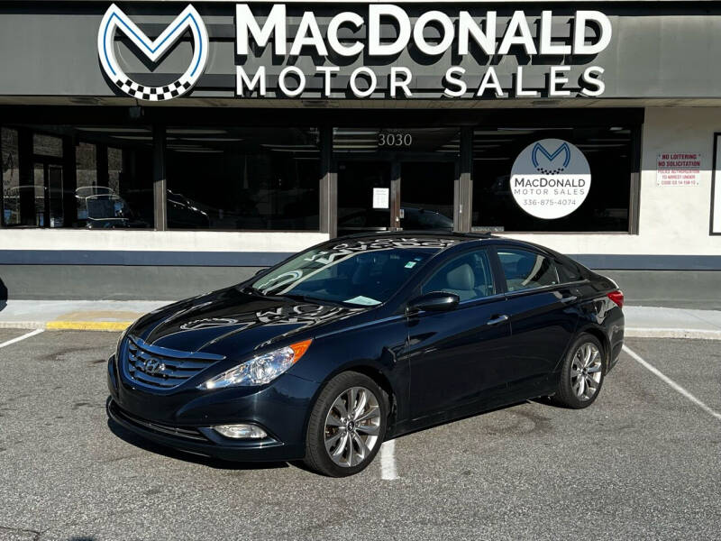 2012 Hyundai Sonata for sale at MacDonald Motor Sales in High Point NC