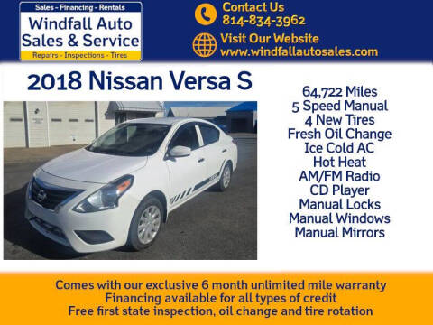2018 Nissan Versa