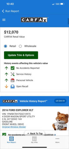 2016 Ford Explorer XLT