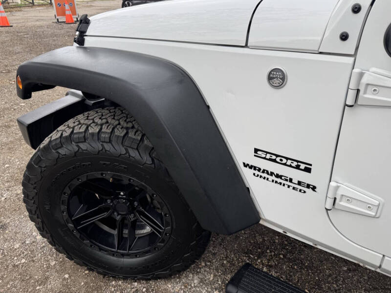 2016 Jeep Wrangler Unlimited Sport