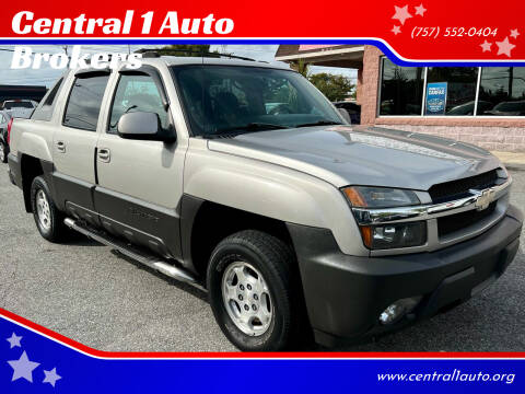 2004 Chevrolet Avalanche for sale at Central 1 Auto Brokers in Virginia Beach VA