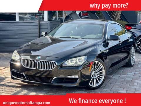 2013 BMW 6 Series for sale at Unique Motors of Tampa in Tampa FL