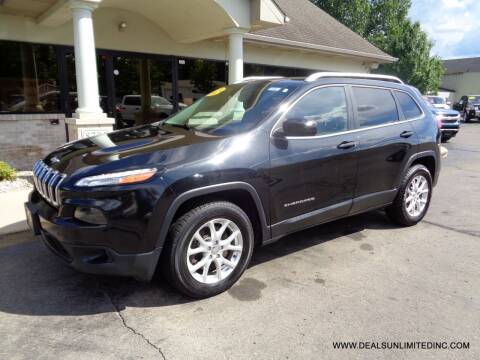 2014 Jeep Cherokee for sale at DEALS UNLIMITED INC in Portage MI