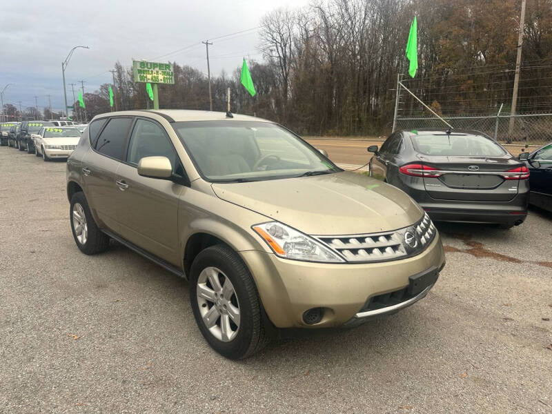 2006 Nissan Murano for sale at Super Wheels-N-Deals in Memphis TN