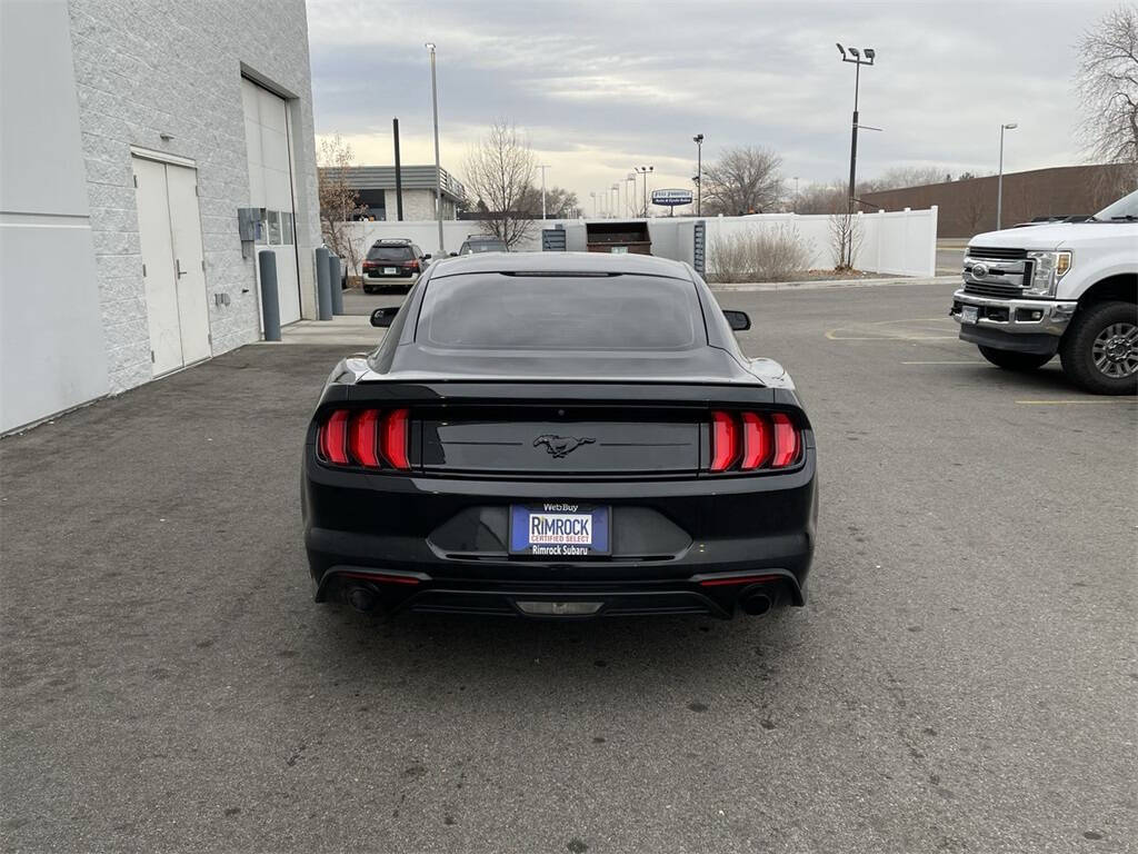 2018 Ford Mustang for sale at Rimrock Used Auto in Billings, MT