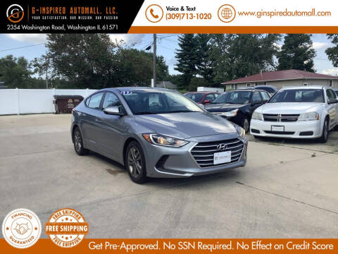 2017 Hyundai Elantra for sale at G-Inspired Automall, LLC. in Washington IL