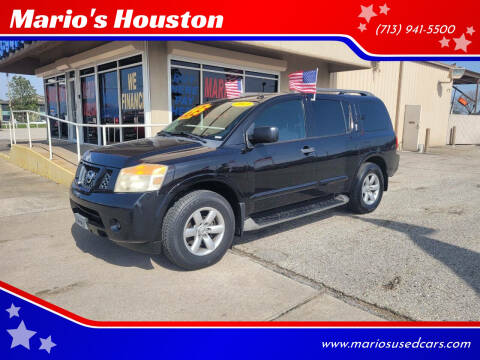2013 Nissan Armada for sale at Mario's Houston in Houston TX
