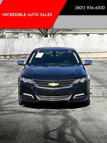 2018 Chevrolet Impala for sale at INCREDIBLE AUTO SALES in Bountiful UT