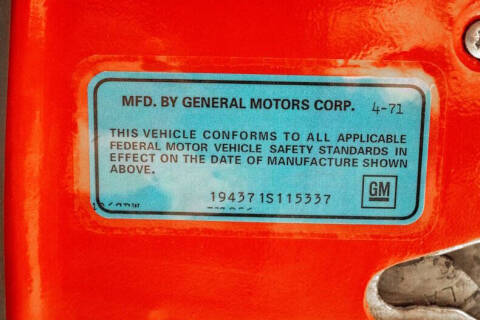 1971 Chevrolet Corvette