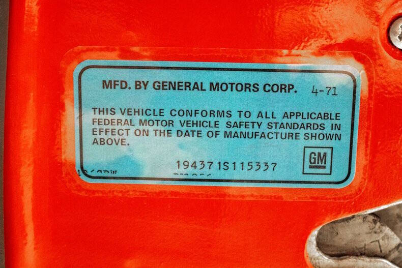 1971 Chevrolet Corvette