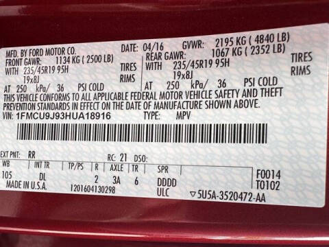 2017 Ford Escape Titanium