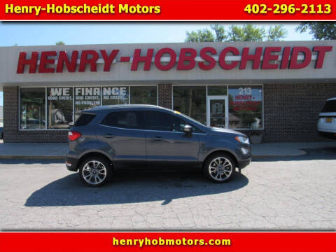 2021 Ford EcoSport for sale at Henry-Hobscheidt Motors in Plattsmouth NE