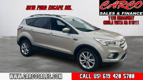2018 Ford Escape for sale at CARCO OF POWAY in Poway CA