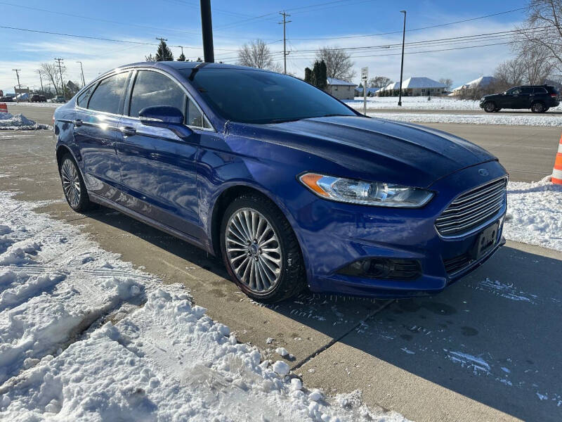 Used 2014 Ford Fusion Titanium with VIN 3FA6P0K97ER191379 for sale in Oak Creek, WI