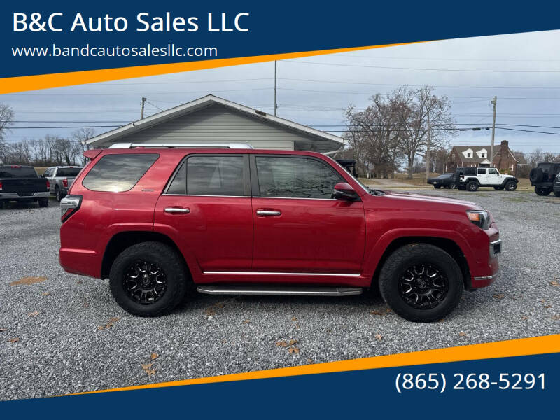 2016 Toyota 4Runner for sale at B&C Auto Sales LLC in Maryville TN