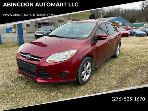 2014 Ford Focus for sale at ABINGDON AUTOMART LLC in Abingdon VA