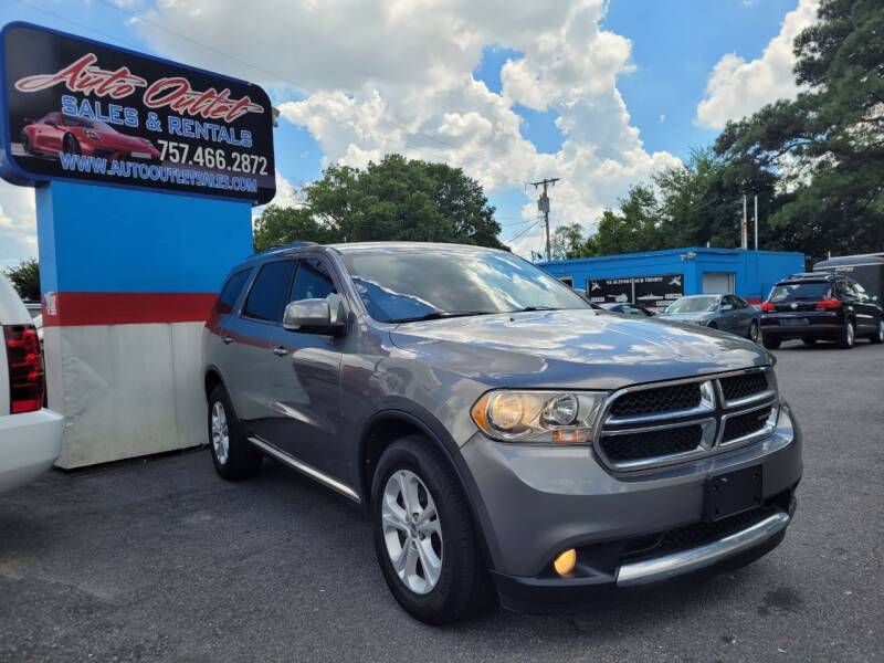 2011 Dodge Durango for sale at Auto Outlet Sales and Rentals in Norfolk VA