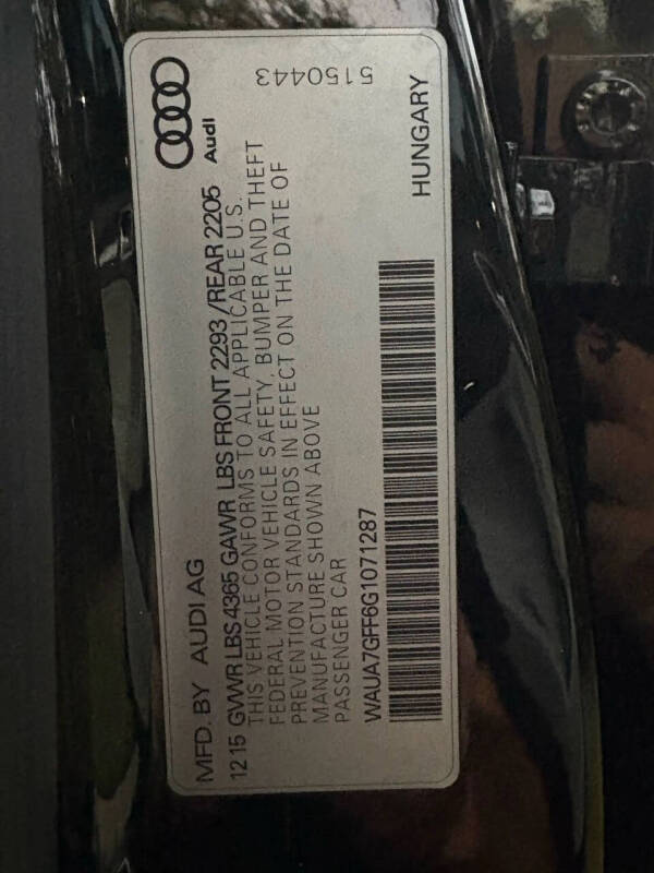 2016 Audi A3 1.8T Premium