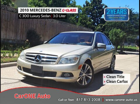 2010 Mercedes-Benz C-Class for sale at CarONE Auto in Garland TX