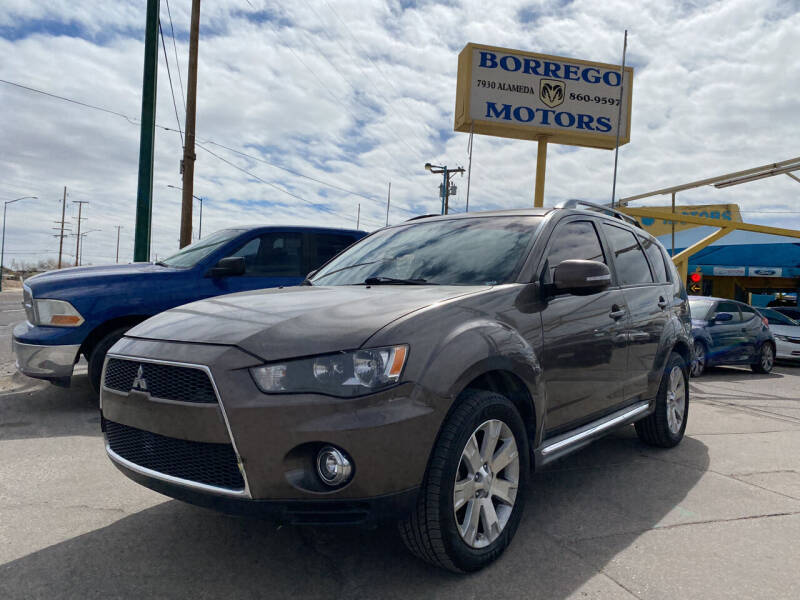 2013 Mitsubishi Outlander for sale at Borrego Motors in El Paso TX