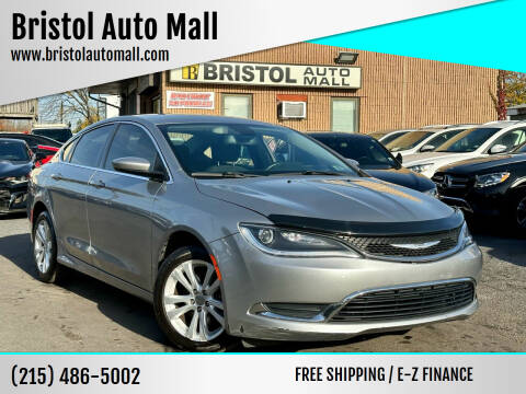 2016 Chrysler 200 for sale at Bristol Auto Mall in Levittown PA