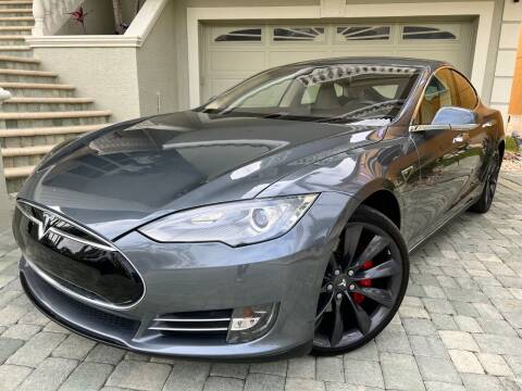 2014 Tesla Model S for sale at Monaco Motor Group in New Port Richey FL