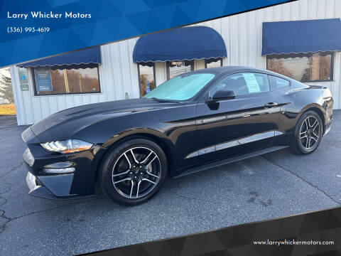 2020 Ford Mustang for sale at Larry Whicker Motors in Kernersville NC