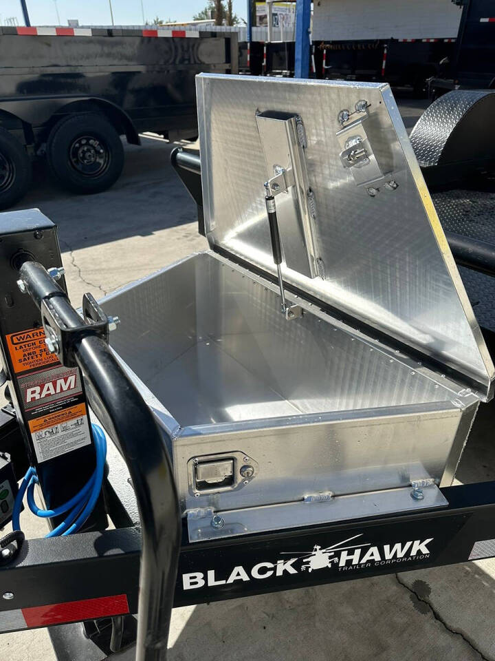 2025 BLACK HAWK SCISSOR LIFT LOWBOY for sale at Factory Direct Trailer Sales in Phoenix, AZ